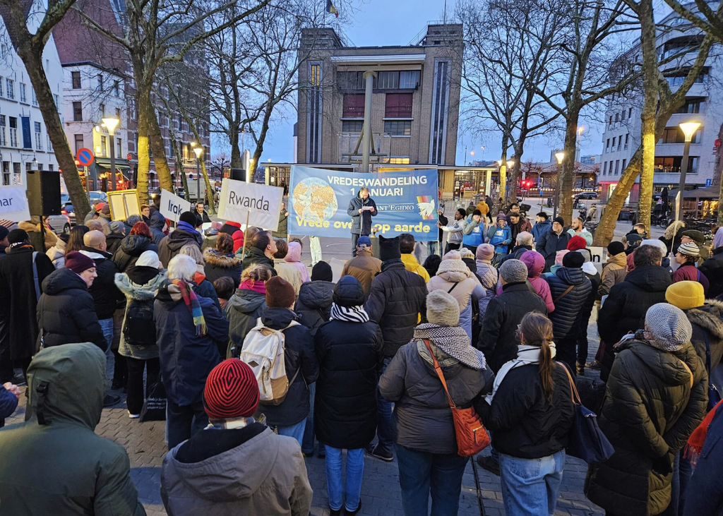 Nieuwjaarswandeling voor vrede 2025